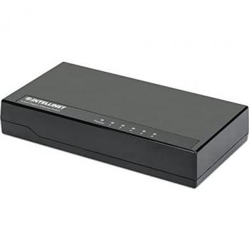 Intellinet 561747 Gigabit Ethernet Switch 5 Porte Nero