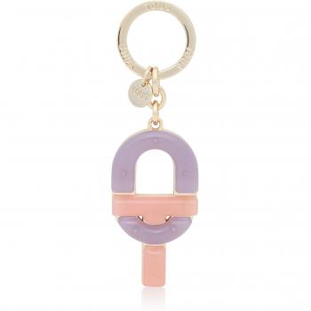 Llavero con logo Tous Manifesto dorado multicolor