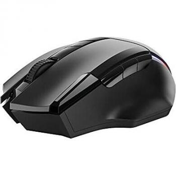 Trust Gaming GXT 131 Ranoo Wireless Gaming Mouse, 800-4800 DPI, 9 Programmable Buttons, RGB LED, RF 2.4GHz, Ergonomic Wireless Mouse for Computer/Laptop/PC/Mac