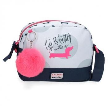 Bandolera Teckel con Pompón Decorativo