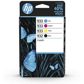 HP 932/933 Original Ink Cartridges (Black/Cyan/Magenta/Yellow) 4-Pack
