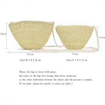 Bolso de Paja Bohemio para Mujer