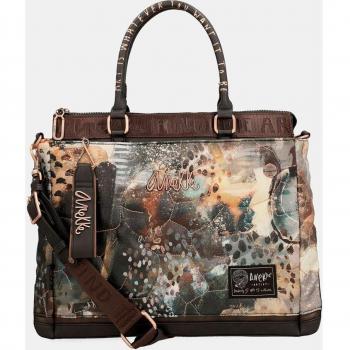 Bolso Tote Anekke 2023/24 con Asa de Mano y Bandolera Extraíble