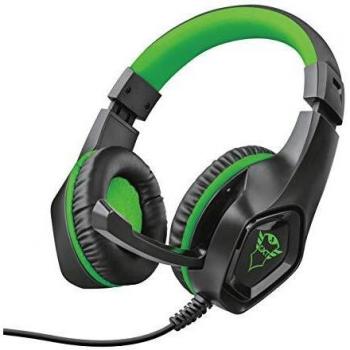 Trust GXT 404G Cuffie Gaming per Xbox One – Potenti Altoparlanti Attivi da 40 mm – Verde