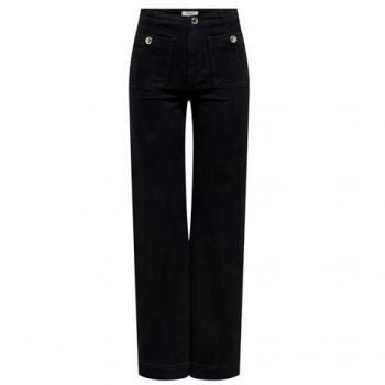Vaqueros de mujer Only Madeline Negro Denim