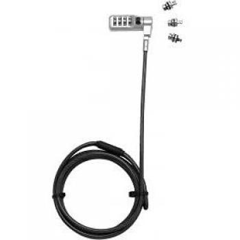 Dicota Security Combination Lock Exchangeable T/N/W Head PRESET