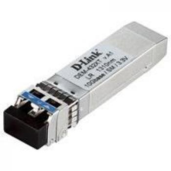 D-Link DEM-432XT Transceiver in Fibra Ottica per Switch, Modulo SFP+, 10 Giga, 10 km