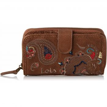 Lois, Billetero Licencias Unisex Adulto para Mujer, Marron (302616), L