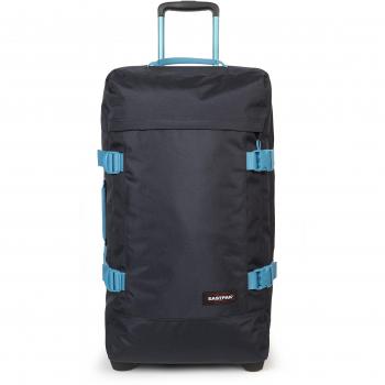 Eastpak Tranverz L Maleta, 121 L, Azul (Navy-Aqua), 79 cm