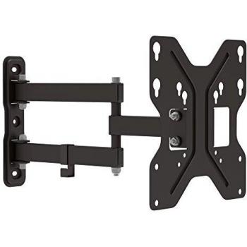 Universal supporto da parete per schermi LED/LCD Monitor 3d 107 cm (42 pollici), portata 30 kg, VESA max 200 x 200 nero