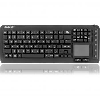 Keysonic KSK‑6231 Inel – Tastiera USB QWERTY Inglese Nera