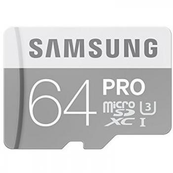 Samsung MicroSD Pro UHS-1 64 GB + Adattatore SD
