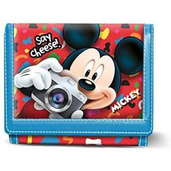 KARACTERMANIA Topolino Say Cheese-portafoglio Monedero, 12 cm, Multicolor