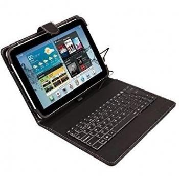 Custodia Tablet e Tastiera Argento 9-10,1