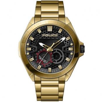 Reloj Police hombre PEWJH2110302 Ranger II acero inoxidable dorado visualización fecha
