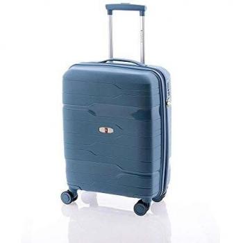 Trolley Gladiator Polipropileno 50 CM 4 Ruedas Azul