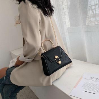 Bolso de Mano de Piel de Cocodrile VICUNA POLO