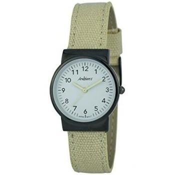 ARABIANS Reloj Analógico para Mujer de Cuarzo con Correa en Tela DNA2238B