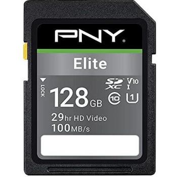 PNY Micro SDXC Elite UHS-I 128GB Classe 10