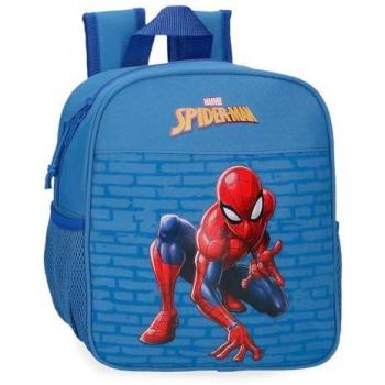 Mochila Escolar Marvel Spiderman Vigilante Azul