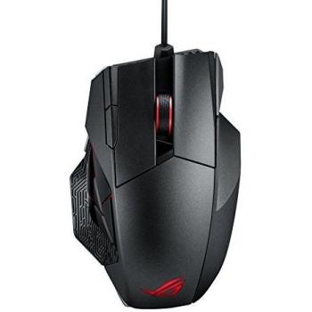 ASUS ROG Spatha Mouse Gaming Wireless, 8200 DPI, 12 Pulsanti Programmabili, Aura SYNC RGB, Memoria Flash Integrata