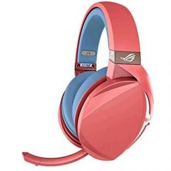 ASUS ROG Strix Fusion 300 PNK Cuffie Gaming (7.1 Canali Virtuali, Divrer Essence, compatibile con PS4, retroilluminate), colore ROSA