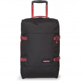 Eastpak Tranverz S Maleta, 51 cm, 42 L, Negro (Black/Red)