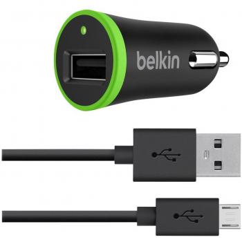 Caricatore Auto Belkin per Dispositivi USB, Nero