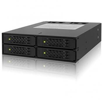 Dock Icy MB994SP‑4SB‑1 Coperchio 13,3 cm (5,25”) – Nero