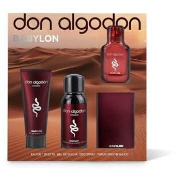 Don Algodón Colonia + Gel + Desodorante + Tarjetero