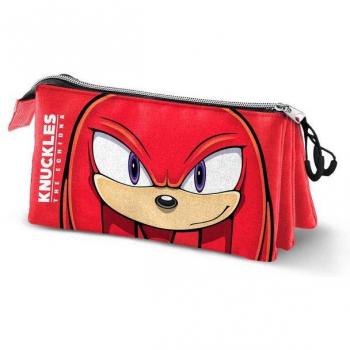 Estuche Portátil Tríptico de Sonic y Knuckles – Red
