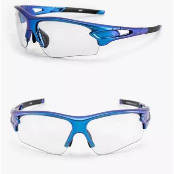 Gafas ciclismo fotocromáticas UV400 Azul Elite