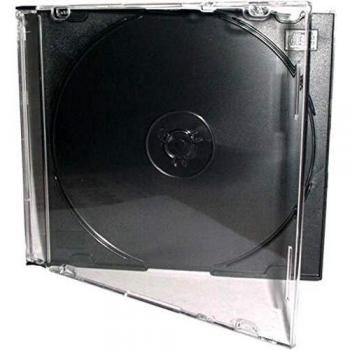 Custodia CD Slim Jewel Case Nero