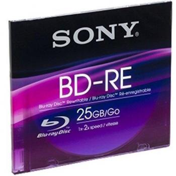 Sony BD-RE 25GB BNE25SL Blu-ray riscrivibile