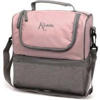 Kiokids Bolso Térmico Nevera Para Merienda 2 Compartimentos