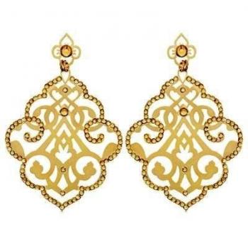 Pendientes Colgante Stroili 1509596 Mujer Metal Dorado