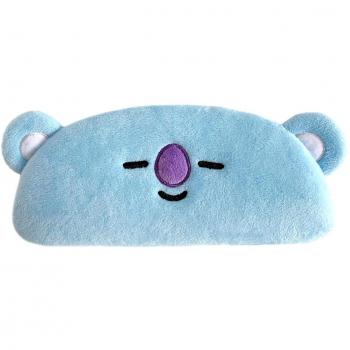 Estuche felpa BT21 Koya Erik azul y morado
