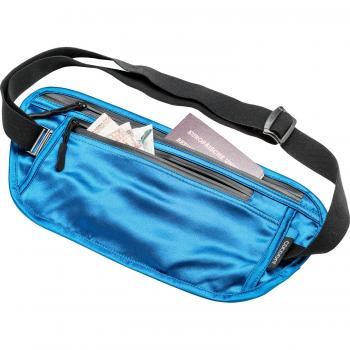 Cocoon Cartera Secret Waist Seda Azul