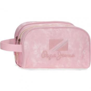 Pepe Jeans. Neceser Holi Adaptable rosa Pepe Jeans
