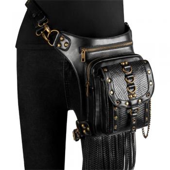 Bolsa de cuero steampunk para mujer