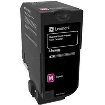 Lexmark 74C2HME Laser Cartridge Magenta Toner