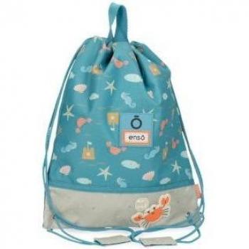 Bolsa de merienda Enso Mr Crab azul