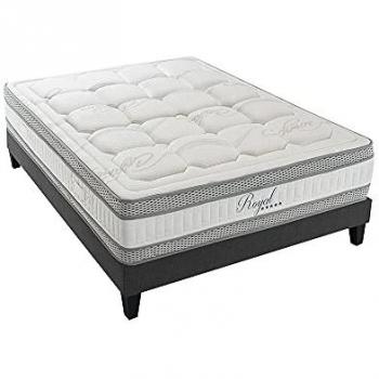 Colchón Royal Mnemofórmula + Somier Madera Media Granja