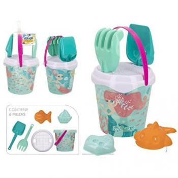 Cubo Playa Reino del Mar ColorBaby con Accesorios