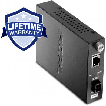 Convertitore Trendnet Intelligente 1000BASE‑TX a 100