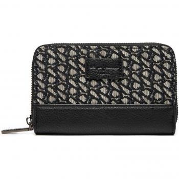 Monedero Peñaflora Negros Jacquard