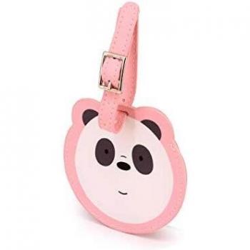 Etiqueta para Equipaje Somos Osos Rosa