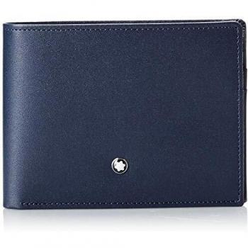 Montblanc Meisterstück Classic Tarjetero, 12 cm, Azul (Navy)