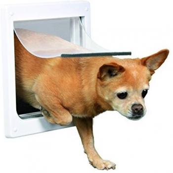 Trixie Puerta Perros 2 Posiciones, Xs-S, Blanco (Perros , Casetas y puertas)