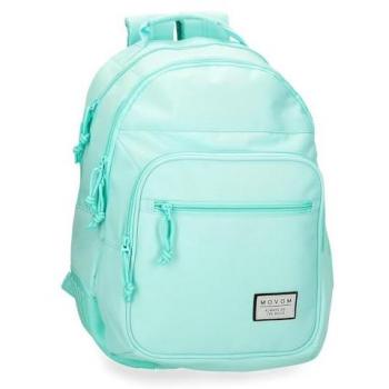Movom Mochila Unisex Infantil 37824D3 – Doble Compartimento Azul Claro